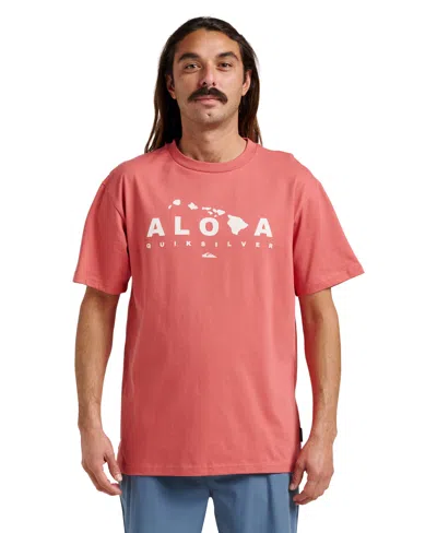Quiksilver Men's Hi Island Lock T-shirt In Pink