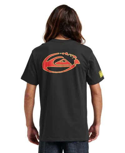 Quiksilver Men's Hi Kingdom Of Hawaii T-shirt In Black