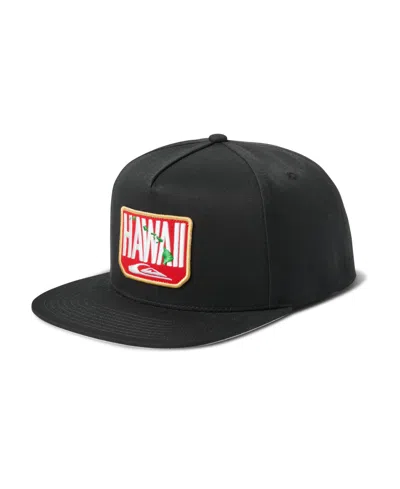 Quiksilver Men's Hi Pauhana Snapback Trucker Hat In Black