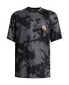 Quiksilver Hi Royalty Surf Short Sleeve Rashguard In Mercury Sherpa Black