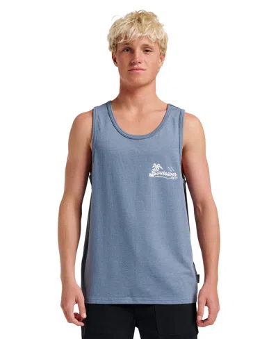 Quiksilver Men's Island Vibin Tank Top In Blue