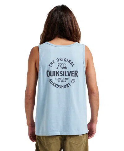 Quiksilver Men's Locked Up Tank Top In Blue