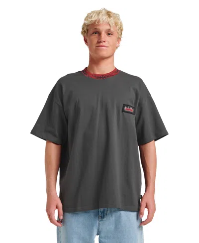 Quiksilver Men's Mercury Ringer Short Sleeve T-shirt In Black