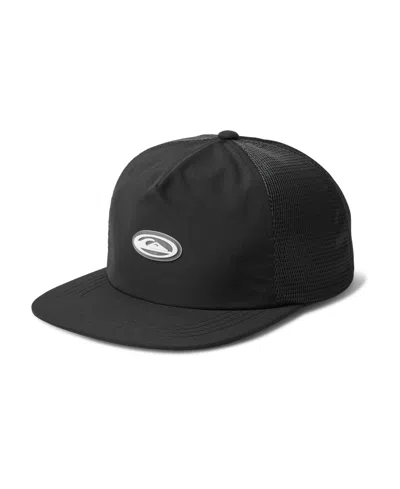 Quiksilver Men's Mini Ripper Trucker Hat In Black