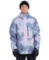Quiksilver Men's Mission Printed Long-sleeve Jacket In Blue