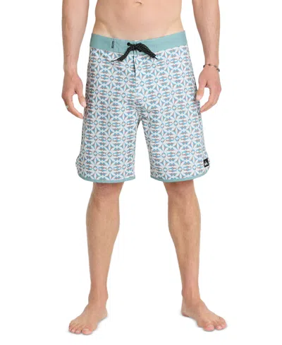 Quiksilver Men's Nature Tile 19" Board Shorts In Peyote