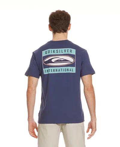 Quiksilver Men's New Dawn Short Sleeve T-shirt In Navy