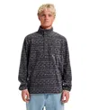Quiksilver No Destination Fleece Pullover In Gray