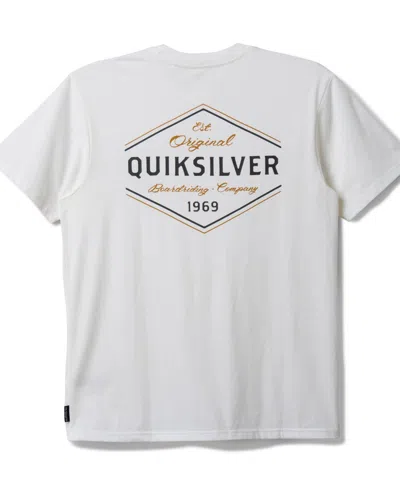 Quiksilver Men's No Way North Short Sleeve Tee In White