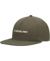 Quiksilver Men's Olive Dna Omni Snapback Hat In Olive