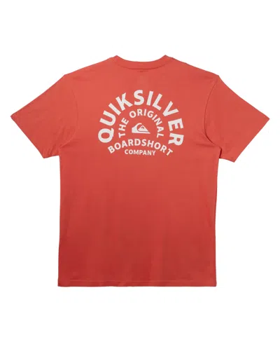 Quiksilver Men's On Target Short Sleeve T-shirt In Spiced Cor