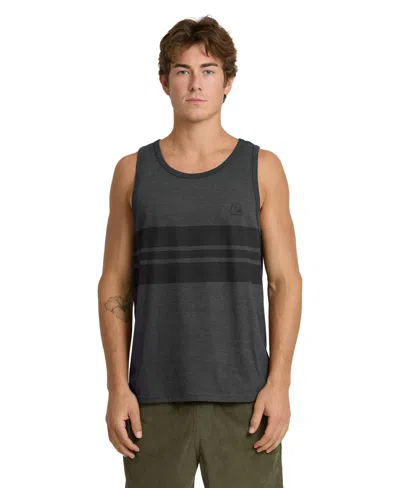 Quiksilver Men's Original Striped Cotton Tank Top In Blue