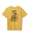 Quiksilver Men's Overgrown Short Sleeve T-shirt In Yellow