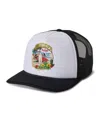 Quiksilver Men's Pacifico Baja Beach Trucker Cap In White