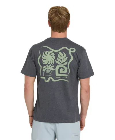 Quiksilver Men's Peaceful Livin T-shirt In Gray