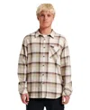 Quiksilver Penmar Check Cotton Flannel Button-up Shirtr In Multi