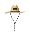 Quiksilver Men's Pierside Packable Straw Lifeguard Hat In Natural