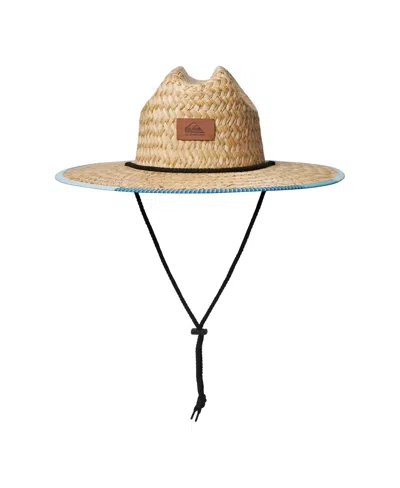 Quiksilver Men's Pierside Print Hat In Aqua Blue