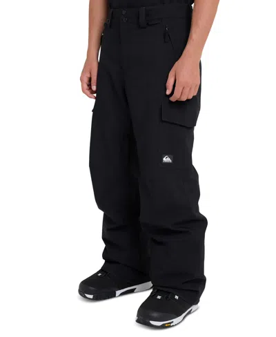 Quiksilver Men's Regular-fit Snow Pants In Black