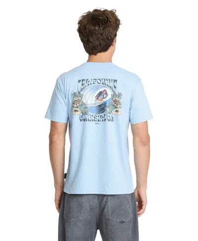 Quiksilver Men's Regular-fit Crewneck T-shirt In Blue