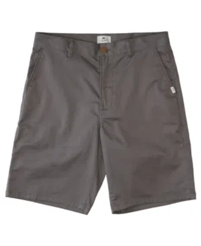 Quiksilver Men's Relaxed Crest Chino Shorts In Quiet Shade