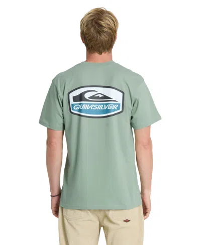 Quiksilver Men's Ringspun Cotton Crewneck T-shirt In Green