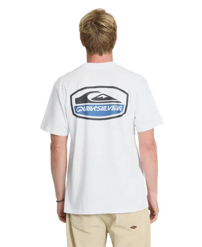 Quiksilver Men's Ringspun Cotton Crewneck T-shirt In White