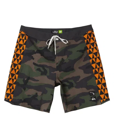 Quiksilver Men's Rothman Arch 18 Swimsuit Shorts In Urnban Chic Prnt 4