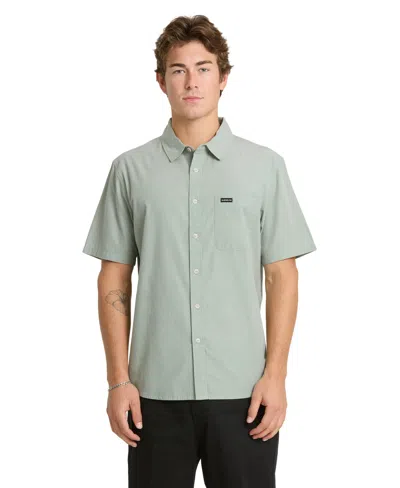 Quiksilver Men's Shore Break Classic Short-sleeve Shirt In Blue