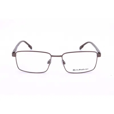 Quiksilver Men's Silver Tone Rectangular Eyeglass Frames Qs1007-1