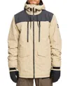 Quiksilver Men's Snow Fairbanks Jacket In Twill
