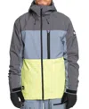 Quiksilver Men's Snow Sycamore Jacket In Dark Shadow
