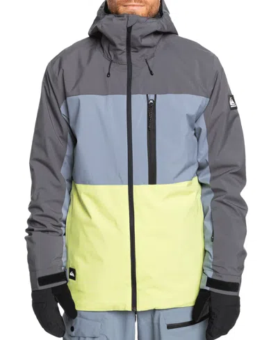 Quiksilver Men's Snow Sycamore Jacket In Dark Shadow