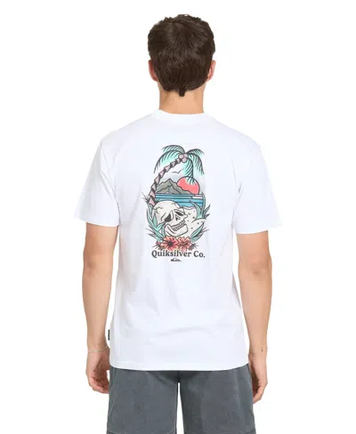 Quiksilver Men's Staycation Short-sleeve T-shirt In White