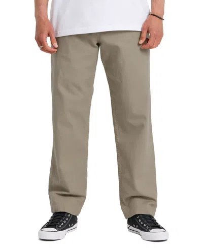 Quiksilver Men's Stretch Cotton Canvas Beach Pants In Neutral