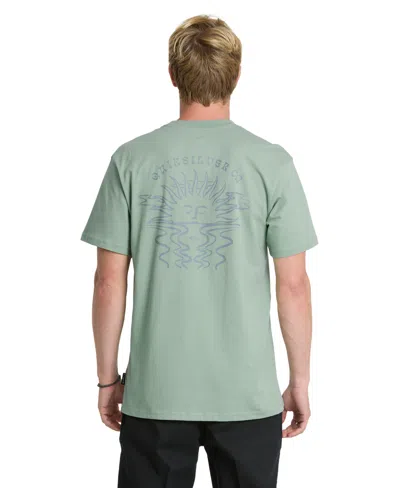 Quiksilver Men's Sun Down Graphic T-shirt In Green