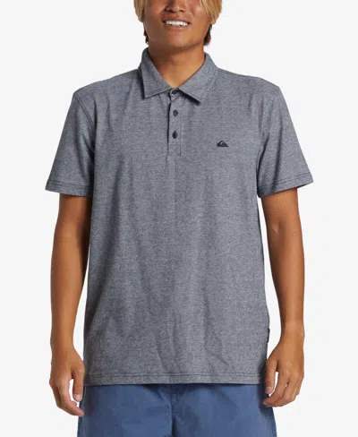 Quiksilver Men's Sunset Cruise Short Sleeve Polo Shirt In Black