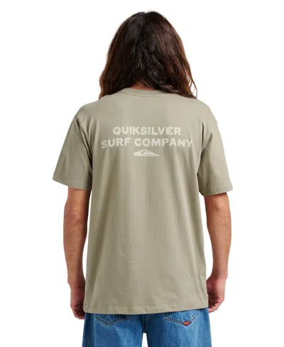 Quiksilver Men's Surf Company T-shirt In Neutral