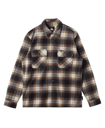 Quiksilver Men's Surf Days Long Sleeve Shirt In Portabella Prnt 1