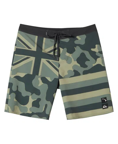 Quiksilver Men's Surfsilk Hawaii Flyer 20 Swimsuit Shorts In Urnban Chic Prnt 4