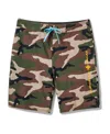 Quiksilver Men's Surfsilk Hawaii Homegrown 20 Boardshorts In Camo