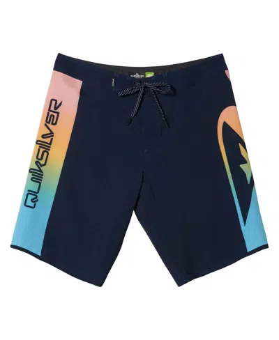 Quiksilver Men's Surfsilk Holmes 20 Swimsuit Shorts In Dark Navy Prnt 4