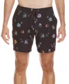 Quiksilver Men's Surfsilk Mix Volley 17 Nb Shorts In Black
