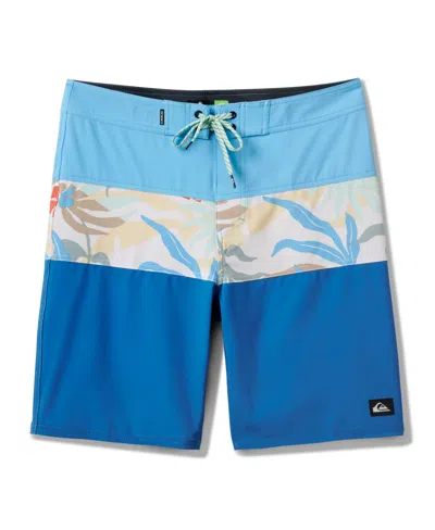 Quiksilver Men's Surfsilk Panel 20 Boardshorts In Blue Steel