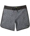 Quiksilver Surfsilk Scallop Board Shorts In Tarmac