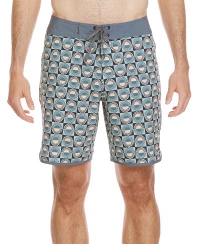 Quiksilver Men's Surfsilk Scallop 19 Boardshorts In Jade Gray