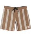 Quiksilver Men's Surfsilk Street Trunk 18 Swimsuit Shorts In Portabella