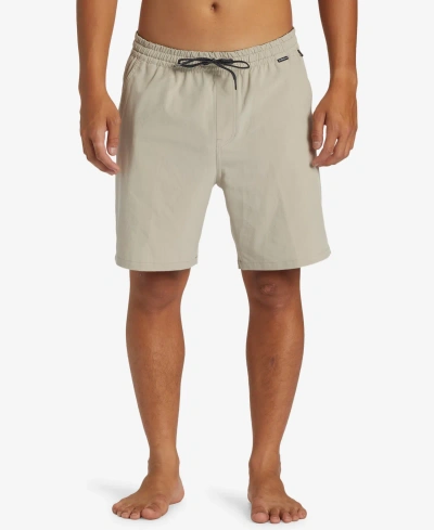 Quiksilver Men's Taxer Amphibian Shorts In Plaza Taupe