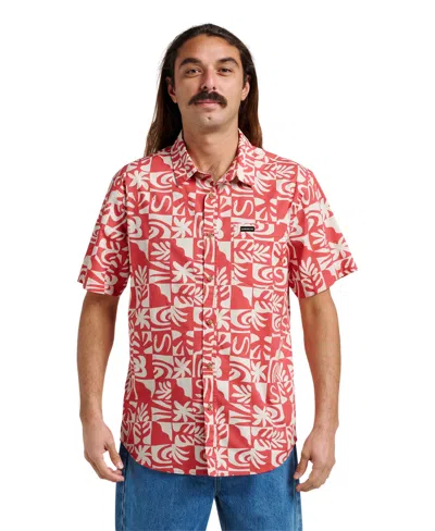 Quiksilver Men's Terra Classic Stretch Short Sleeve Shirt In Multi