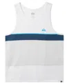 Quiksilver Tijuana Stripe Tank In White